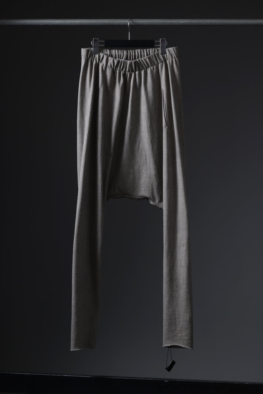 Load image into Gallery viewer, m.a+ elastic waist low crotch 2 pocket pants / P571/MJP1 (CARBON)