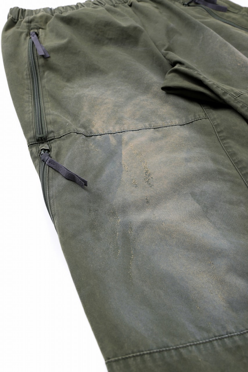 D-VEC VENTILE WEATHER PANTS (OLIVE GREEN)