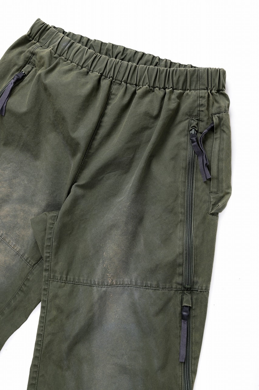 D-VEC VENTILE WEATHER PANTS (OLIVE GREEN)