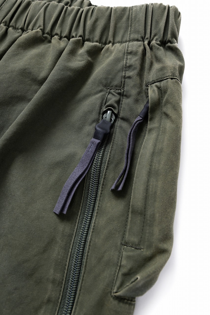 D-VEC VENTILE WEATHER PANTS (OLIVE GREEN)