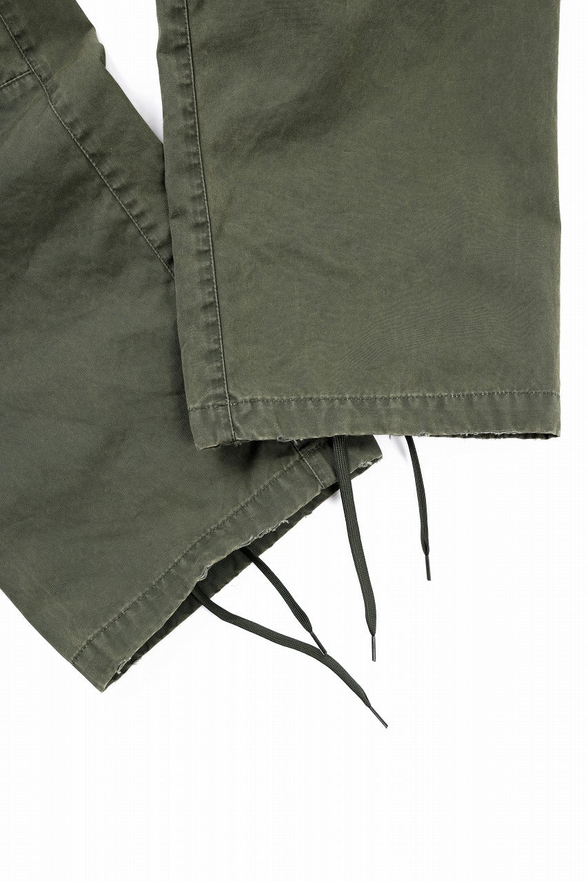 D-VEC VENTILE WEATHER PANTS (OLIVE GREEN)