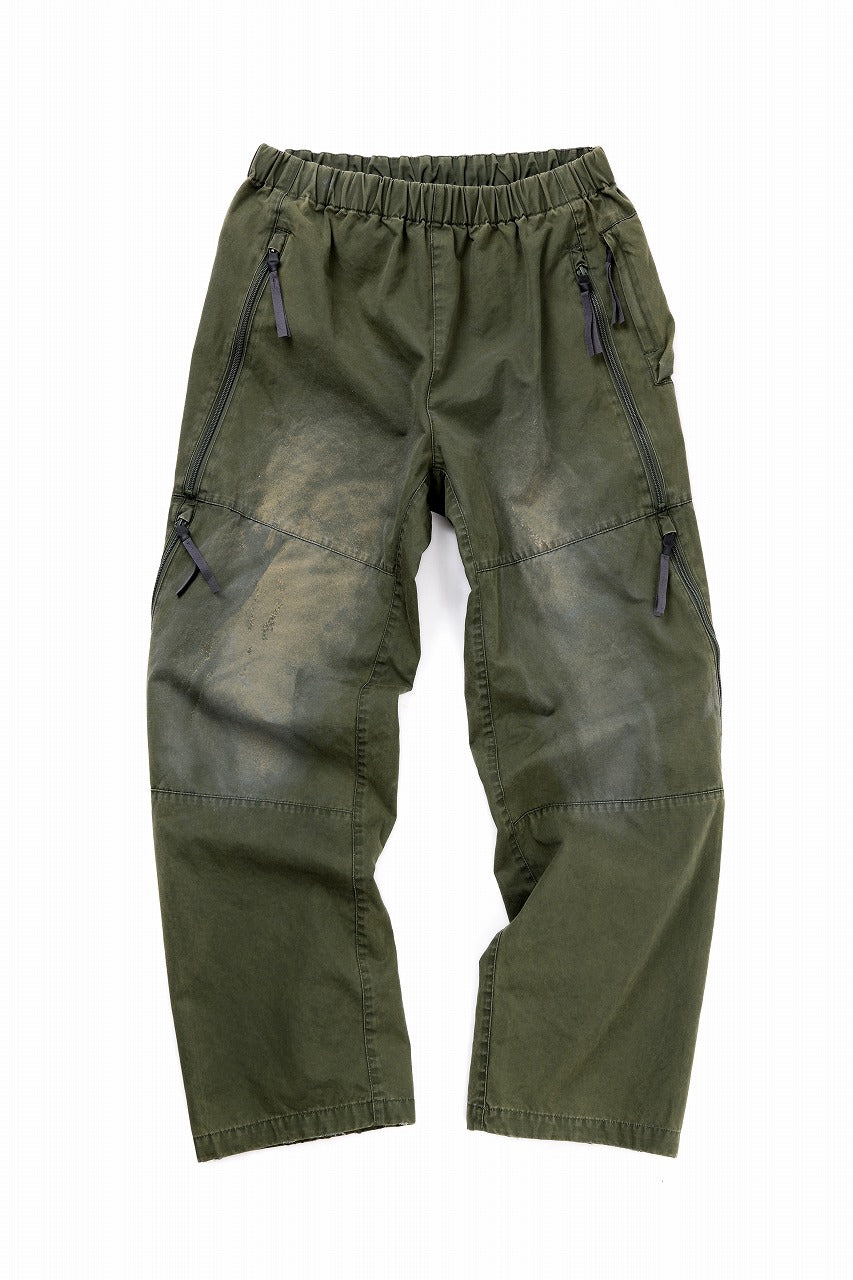 D-VEC VENTILE WEATHER PANTS (OLIVE GREEN)