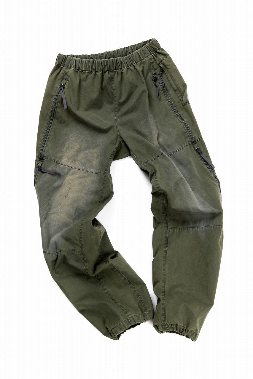 D-VEC VENTILE WEATHER PANTS (OLIVE GREEN)