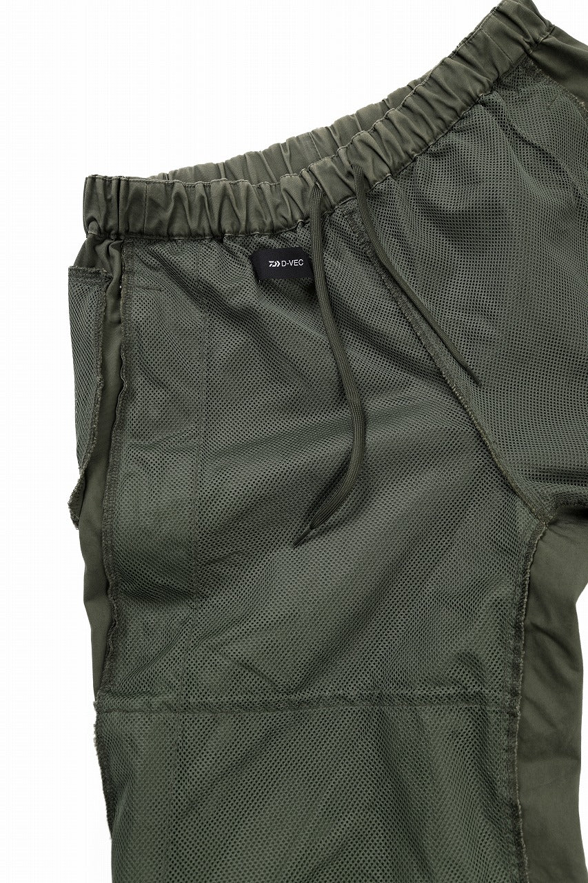 D-VEC VENTILE WEATHER PANTS (OLIVE GREEN)