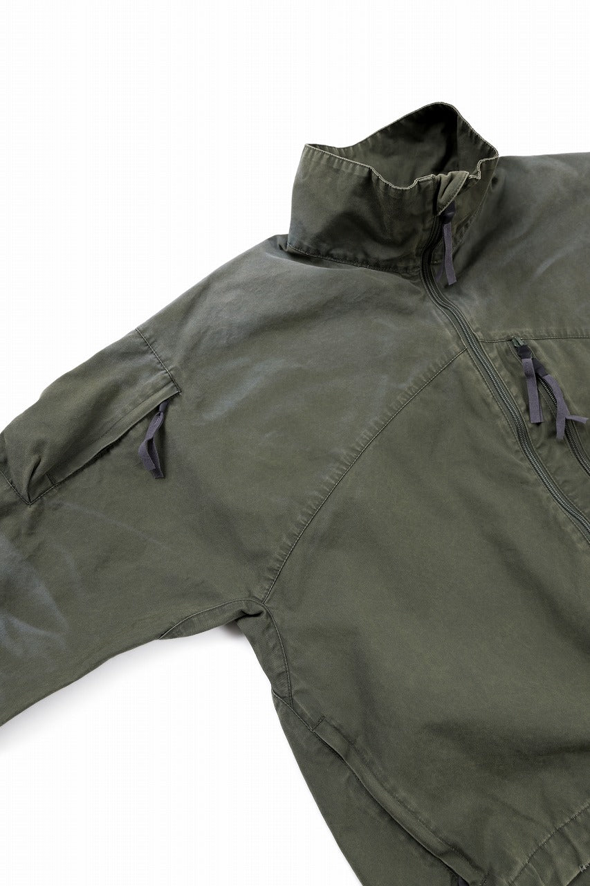 D-VEC VENTILE WEATHER BLOUSON (OLIVE GREEN)