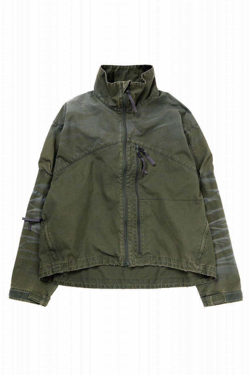 D-VEC VENTILE WEATHER BLOUSON (OLIVE GREEN)