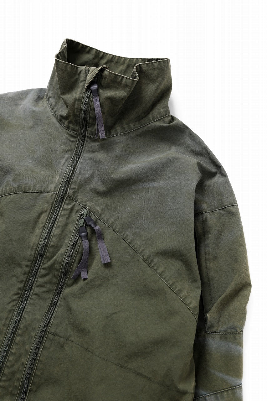 D-VEC VENTILE WEATHER BLOUSON (OLIVE GREEN)