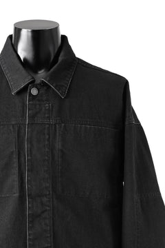 Load image into Gallery viewer, entire studios GEM DENIM JACKET (MAGNETITE)