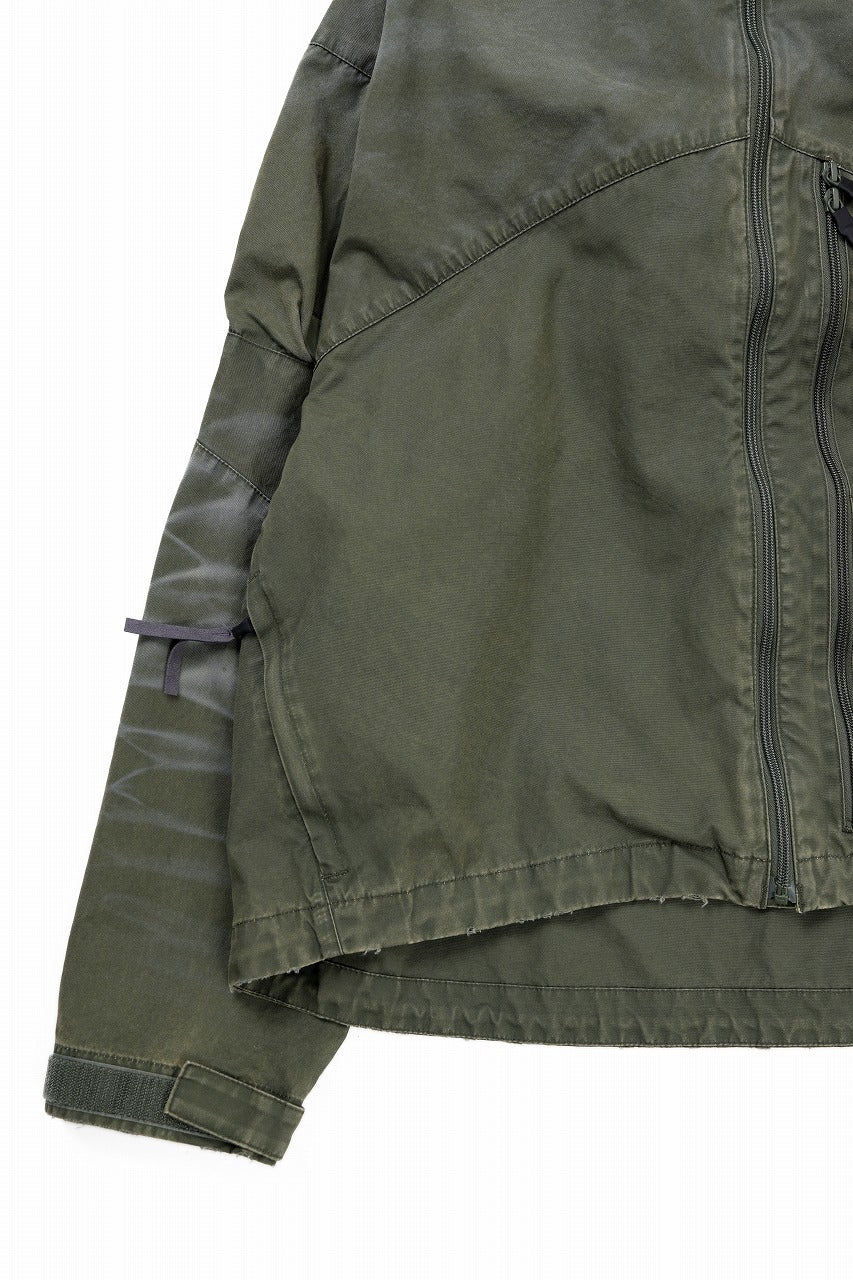 D-VEC VENTILE WEATHER BLOUSON (OLIVE GREEN)