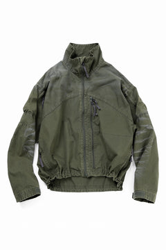 画像をギャラリービューアに読み込む, D-VEC VENTILE WEATHER BLOUSON (OLIVE GREEN)