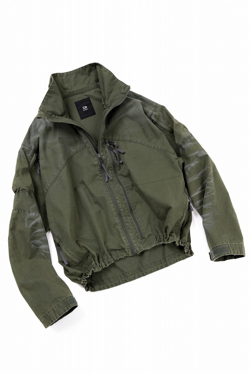 D-VEC VENTILE WEATHER BLOUSON (OLIVE GREEN)