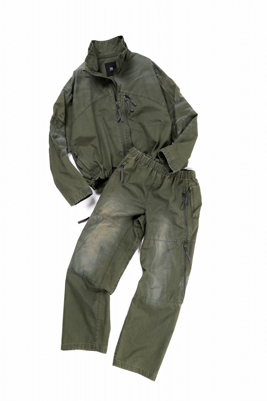 D-VEC VENTILE WEATHER PANTS (OLIVE GREEN)