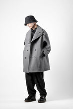 Load image into Gallery viewer, th products Marine Over Coat / active setter tweed knit (gray)