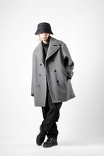 画像をギャラリービューアに読み込む, th products Marine Over Coat / active setter tweed knit (gray)