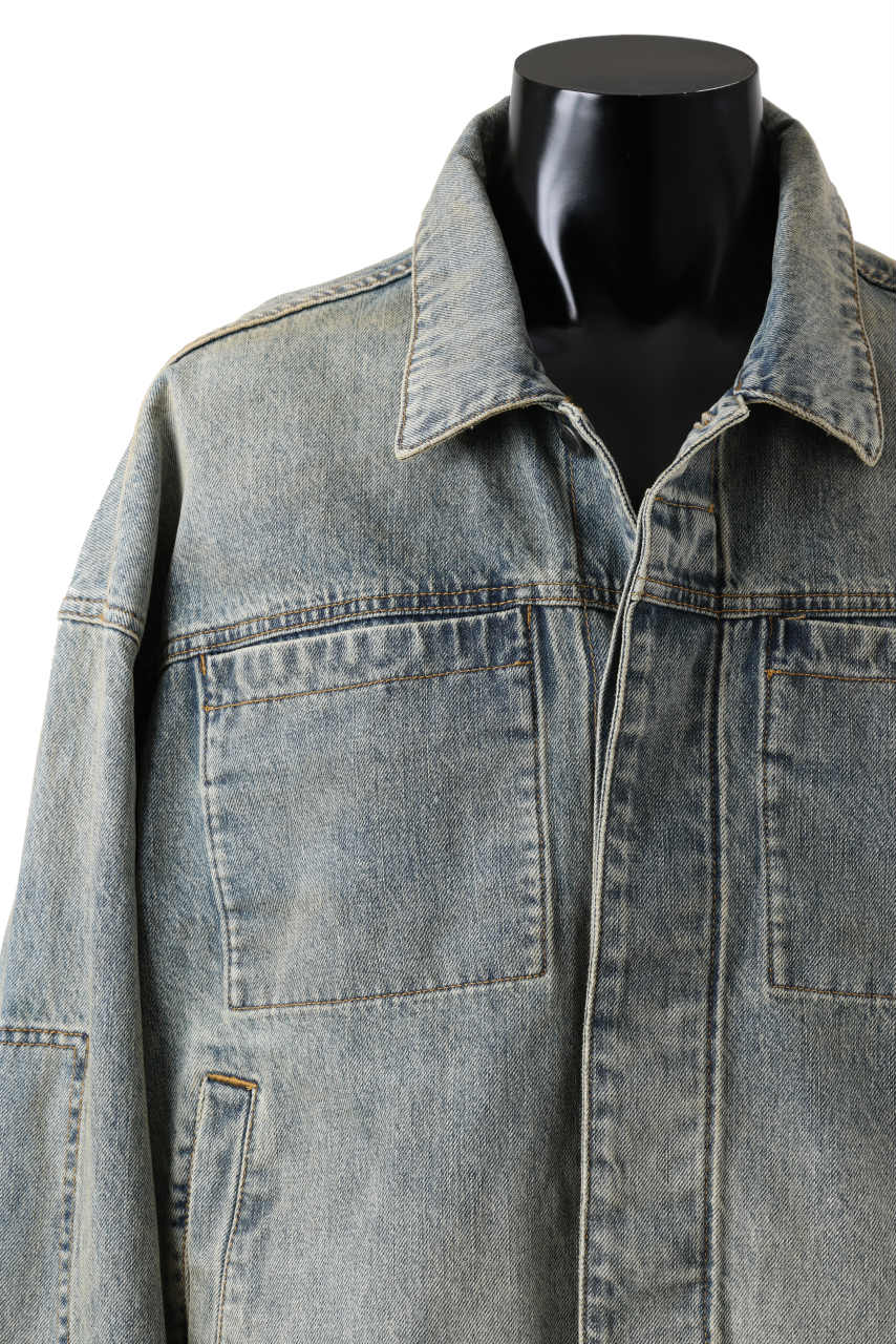 画像をギャラリービューアに読み込む, entire studios GEM DENIM JACKET (SURFACE WAVE)