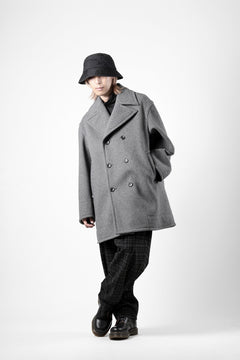 画像をギャラリービューアに読み込む, th products Marine Over Coat / active setter tweed knit (gray)