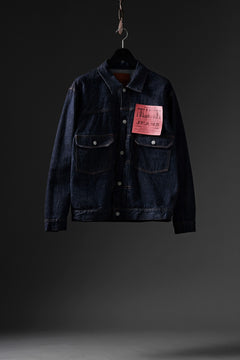 画像をギャラリービューアに読み込む, FULLCOUNT Type 2 Denim Jacket / 13.7oz Zimbabwe Selvedge Denim (INDIGO BLUE / ONE WASHED)