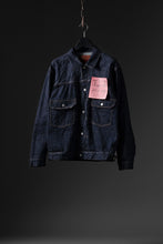 画像をギャラリービューアに読み込む, FULLCOUNT Type 2 Denim Jacket / 13.7oz Zimbabwe Selvedge Denim (INDIGO BLUE / ONE WAHED)