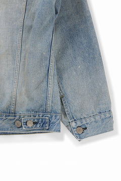 画像をギャラリービューアに読み込む, FULLCOUNT x KAMIYA Switching Denim Jacket / 13.7oz Original Selvedge Denim (INDIGO BLUE)