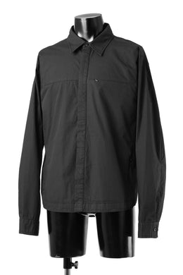 entire studios ZIP POCKET LONG SLEEVE SHIRT (POLLUTION)