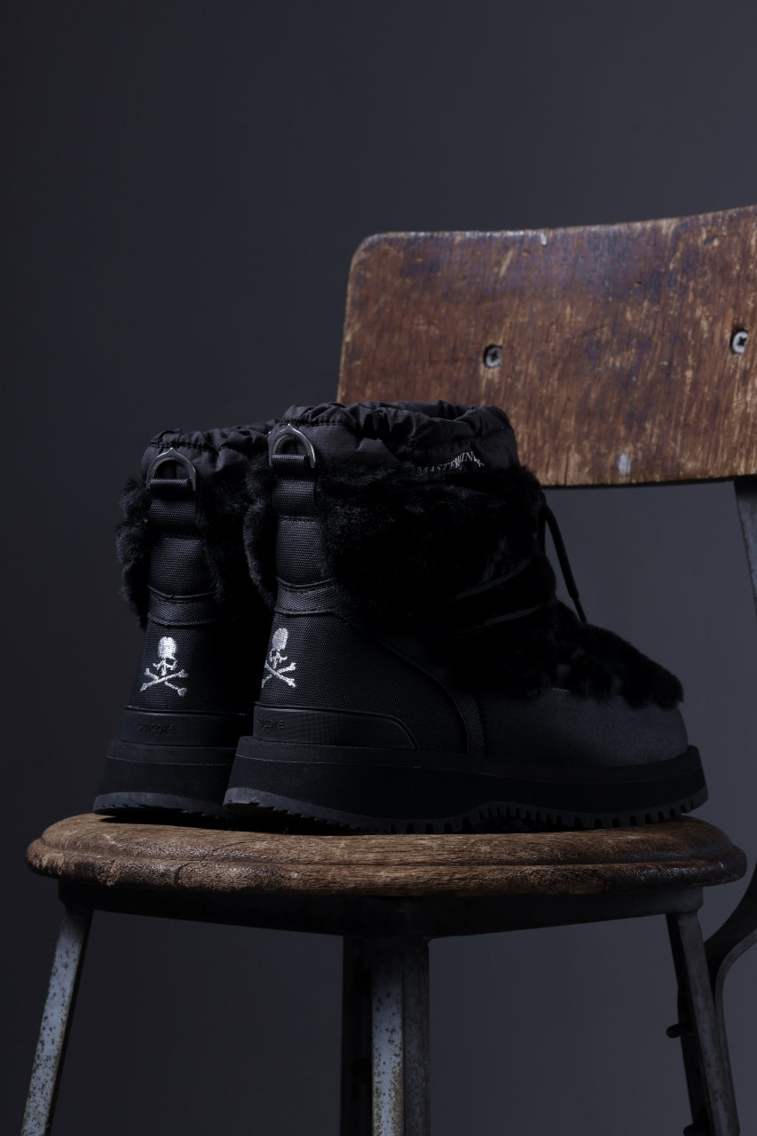 MASTERMIND WORLD x SUICOKE BOWER-TRab-FUR (BLACK)