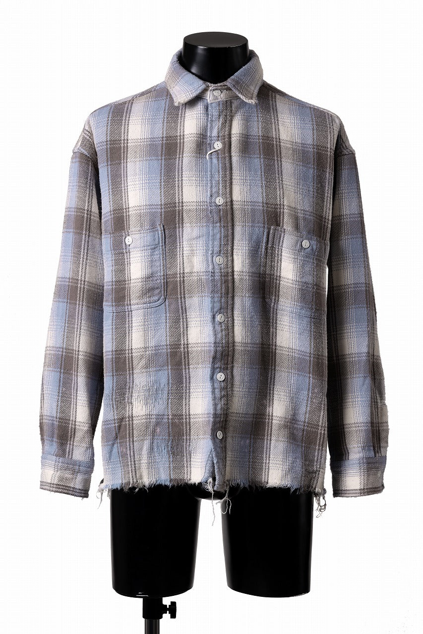 FULLCOUNT x N/07 exclusive Original Check Flannel Shirt (Blue)