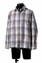 画像をギャラリービューアに読み込む, FULLCOUNT x N/07 exclusive Original Check Flannel Shirt (Blue)