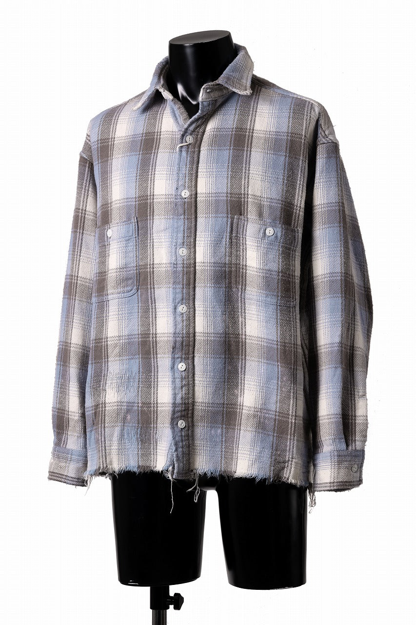 FULLCOUNT x N/07 exclusive Original Check Flannel Shirt (Blue)