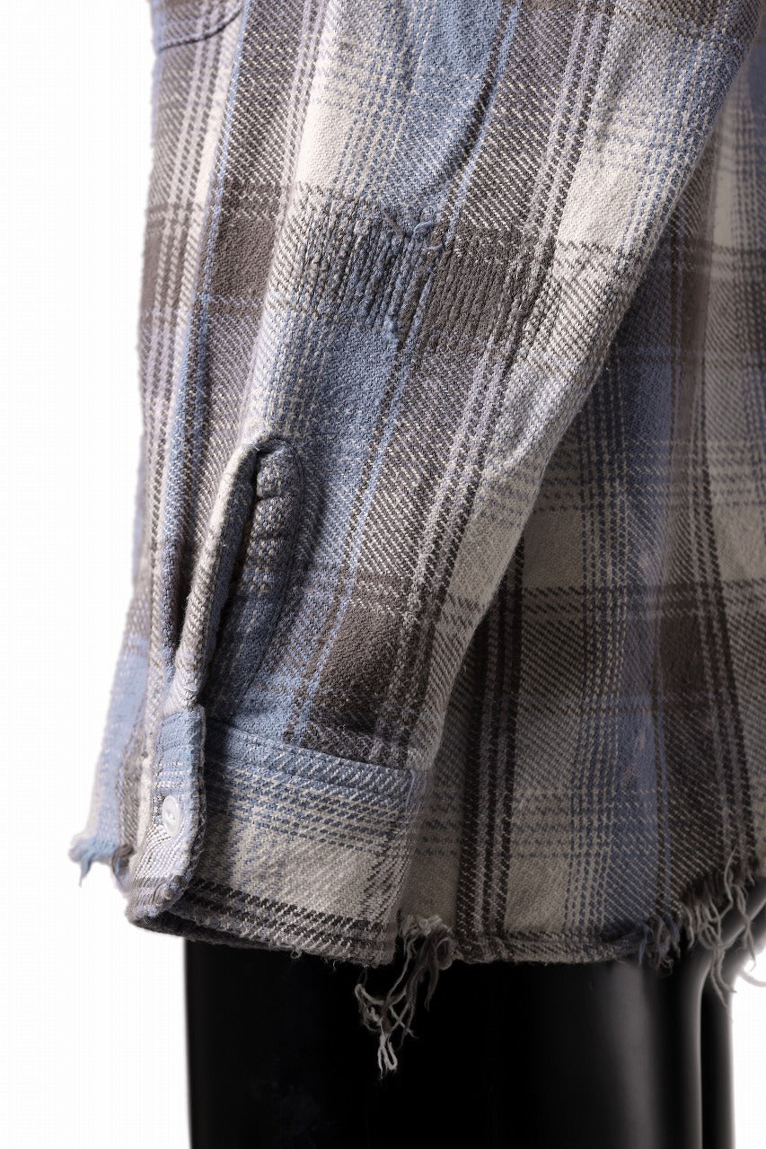 FULLCOUNT x N/07 exclusive Original Check Flannel Shirt (Blue)