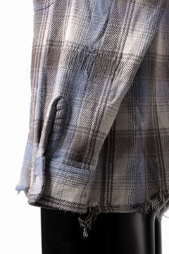 画像をギャラリービューアに読み込む, FULLCOUNT x N/07 exclusive Original Check Flannel Shirt (Blue)