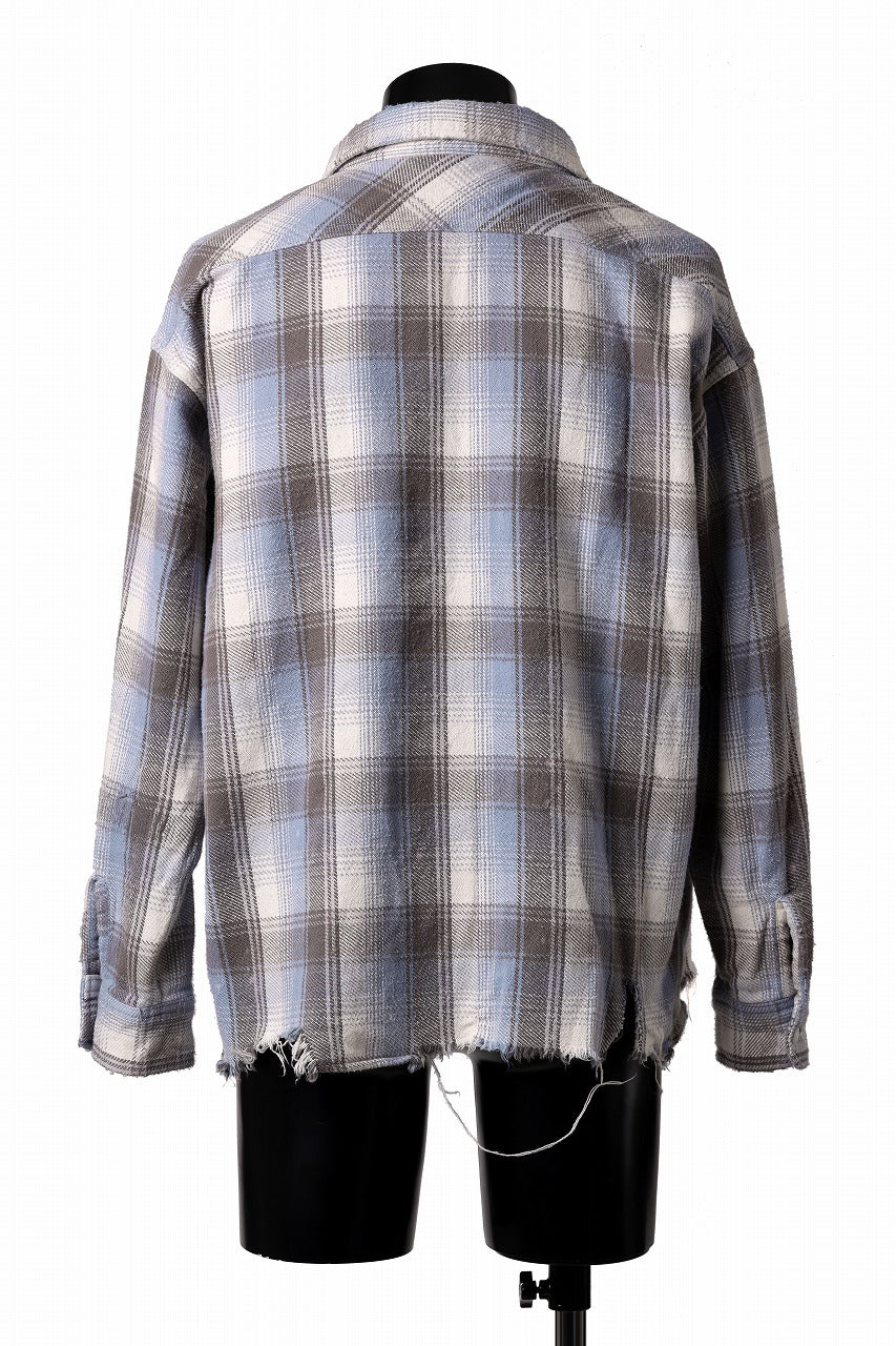 FULLCOUNT x N/07 exclusive Original Check Flannel Shirt (Blue)