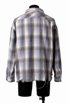 画像をギャラリービューアに読み込む, FULLCOUNT x N/07 exclusive Original Check Flannel Shirt (Blue)