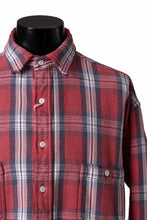 画像をギャラリービューアに読み込む, FULLCOUNT x N/07 exclusive Original Check Flannel Shirt (Red)