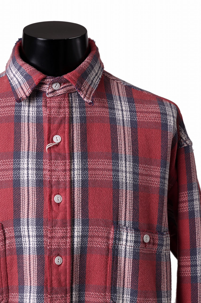 FULLCOUNT x N/07 exclusive Original Check Flannel Shirt (Red)