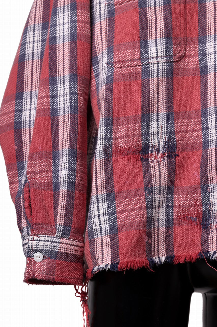 FULLCOUNT x N/07 exclusive Original Check Flannel Shirt (Red)