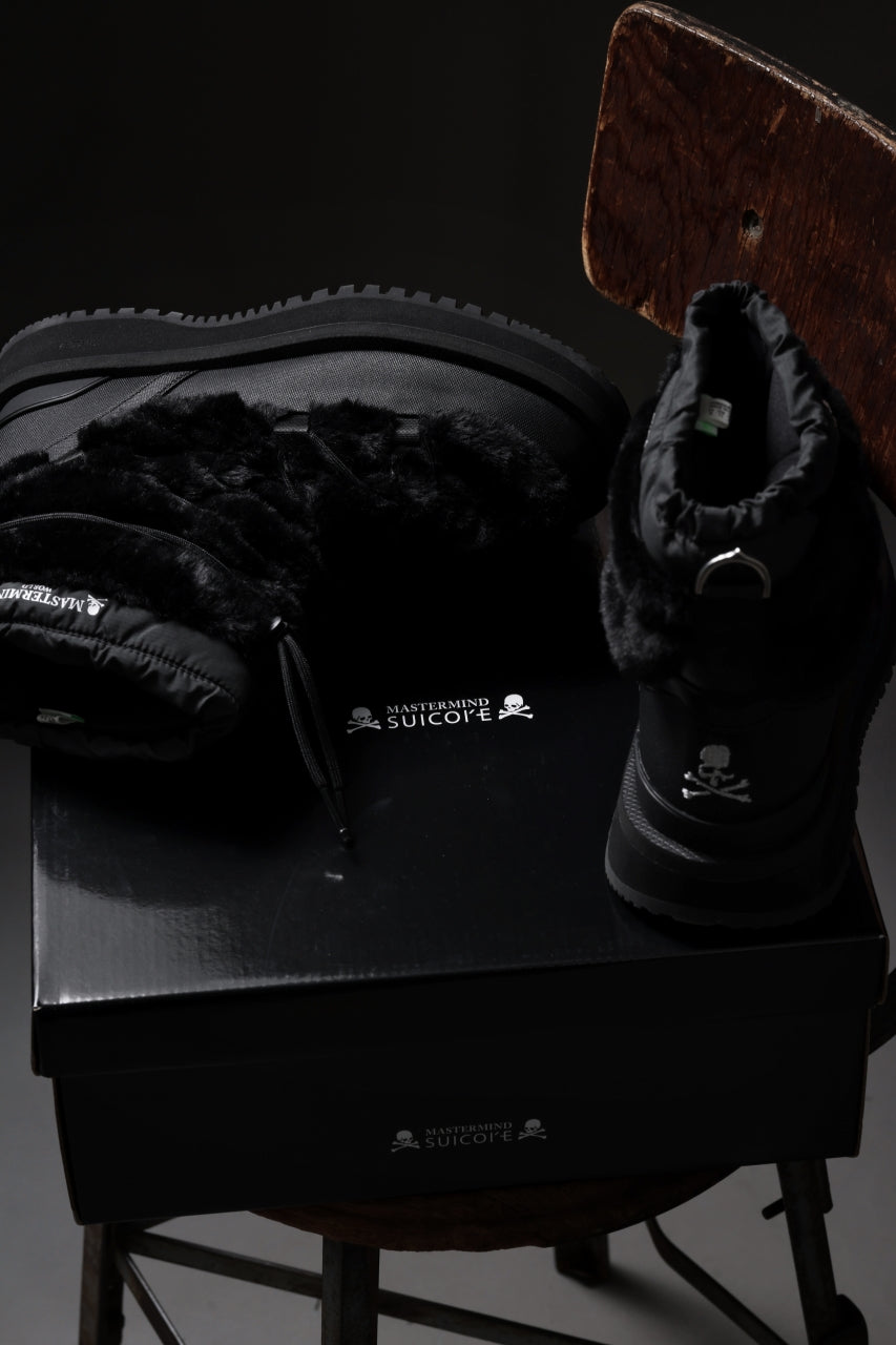 MASTERMIND WORLD x SUICOKE BOWER-TRab-FUR (BLACK)