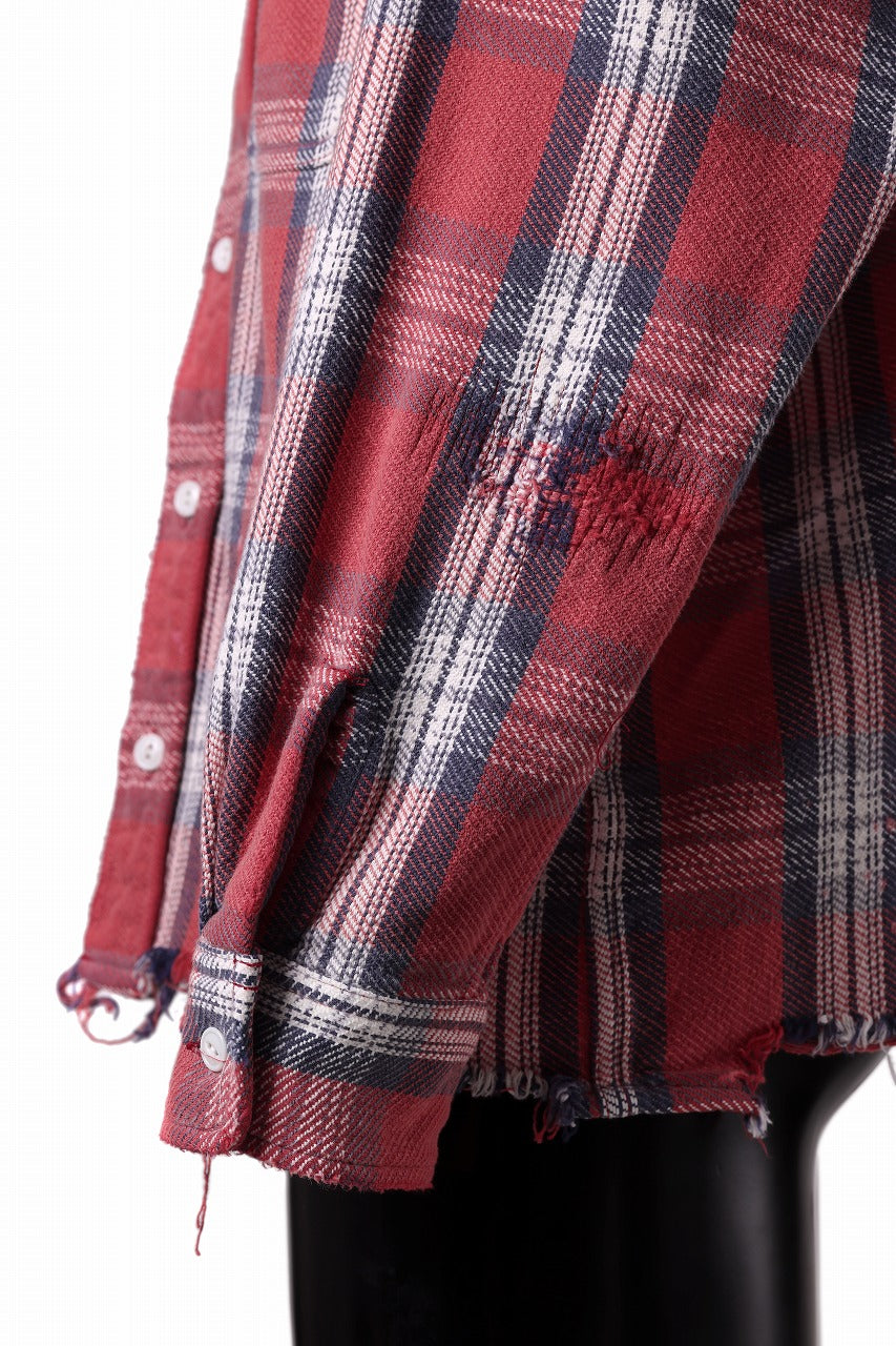 FULLCOUNT x N/07 exclusive Original Check Flannel Shirt (Red)