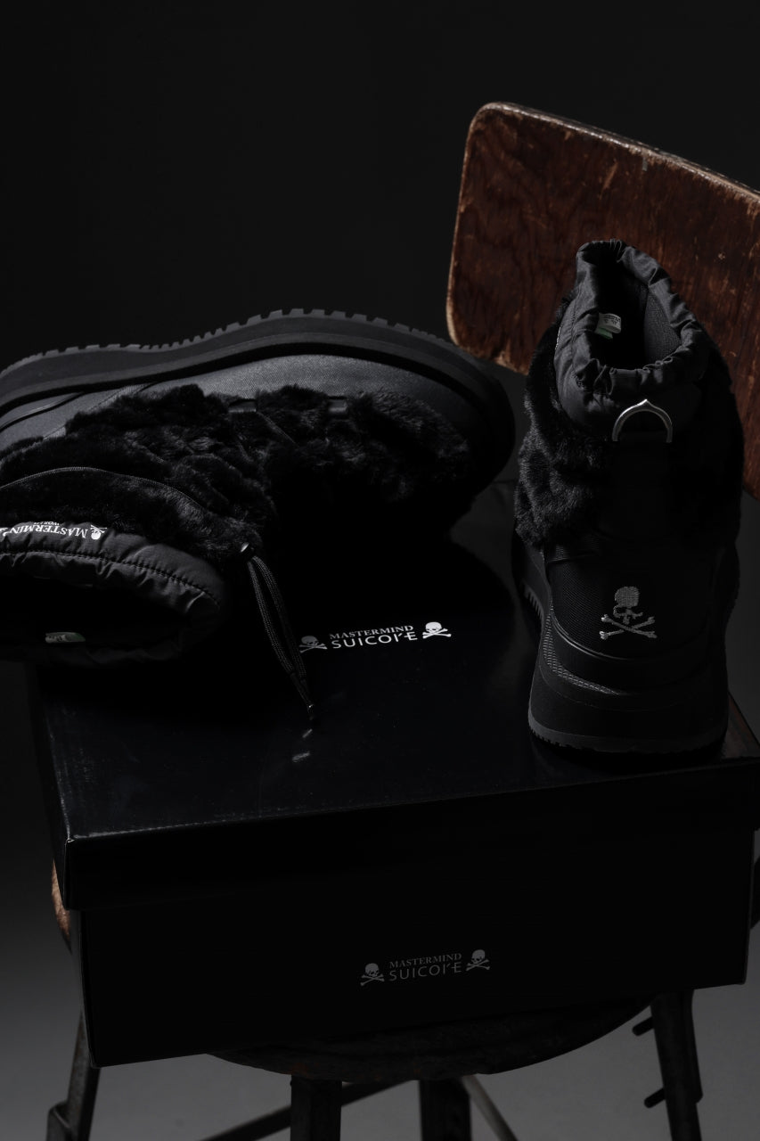 MASTERMIND WORLD x SUICOKE BOWER-TRab-FUR (BLACK)