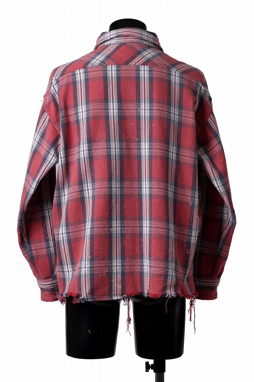 FULLCOUNT x N/07 exclusive Original Check Flannel Shirt (Red)