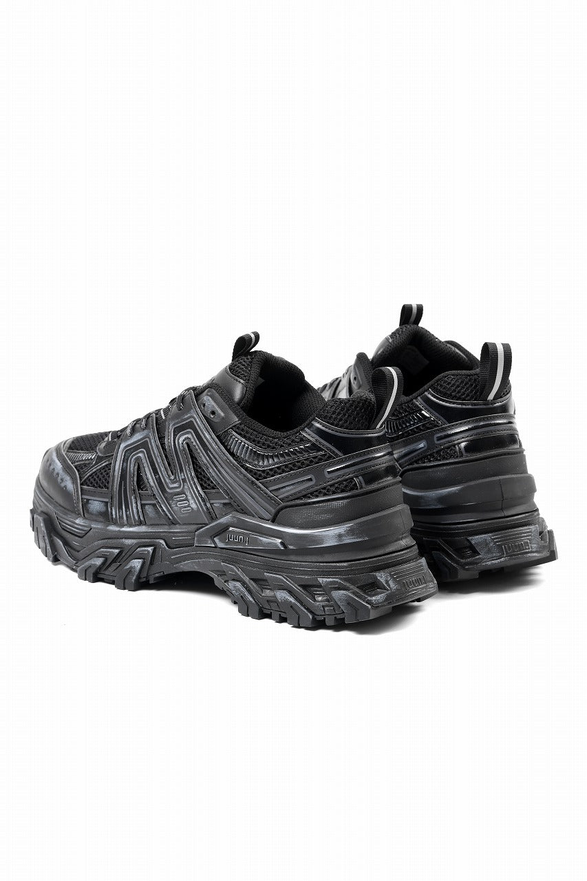 Juun.J Synthetic Trainer Shoes (BLACK)