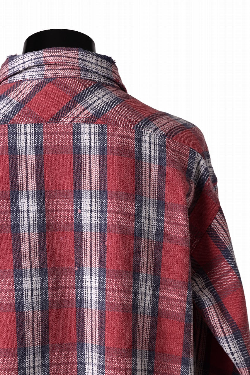 FULLCOUNT x N/07 exclusive Original Check Flannel Shirt (Red)