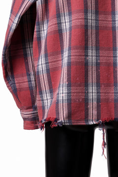 画像をギャラリービューアに読み込む, FULLCOUNT x N/07 exclusive Original Check Flannel Shirt (Red)