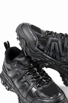 画像をギャラリービューアに読み込む, Juun.J Synthetic Trainer Shoes (BLACK)