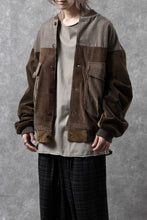 Load image into Gallery viewer, CHANGES REMAKE CORDUROY MA-1 JACKET (MULTI)