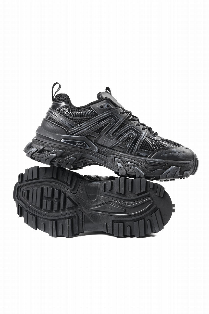 画像をギャラリービューアに読み込む, Juun.J Synthetic Trainer Shoes (BLACK)