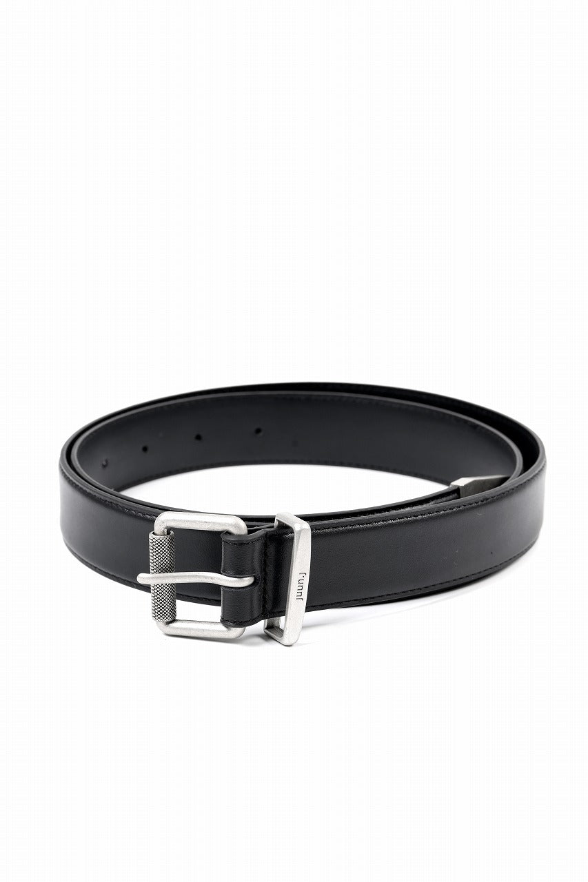 Juun.J Aging Leather Belt (BLACK)