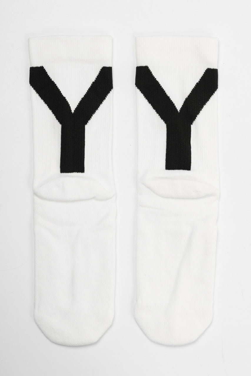 Load image into Gallery viewer, Y-3 Yohji Yamamoto SOCK HI (WHITE)