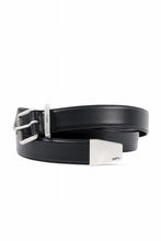 画像をギャラリービューアに読み込む, Juun.J Aging Leather Belt (BLACK)