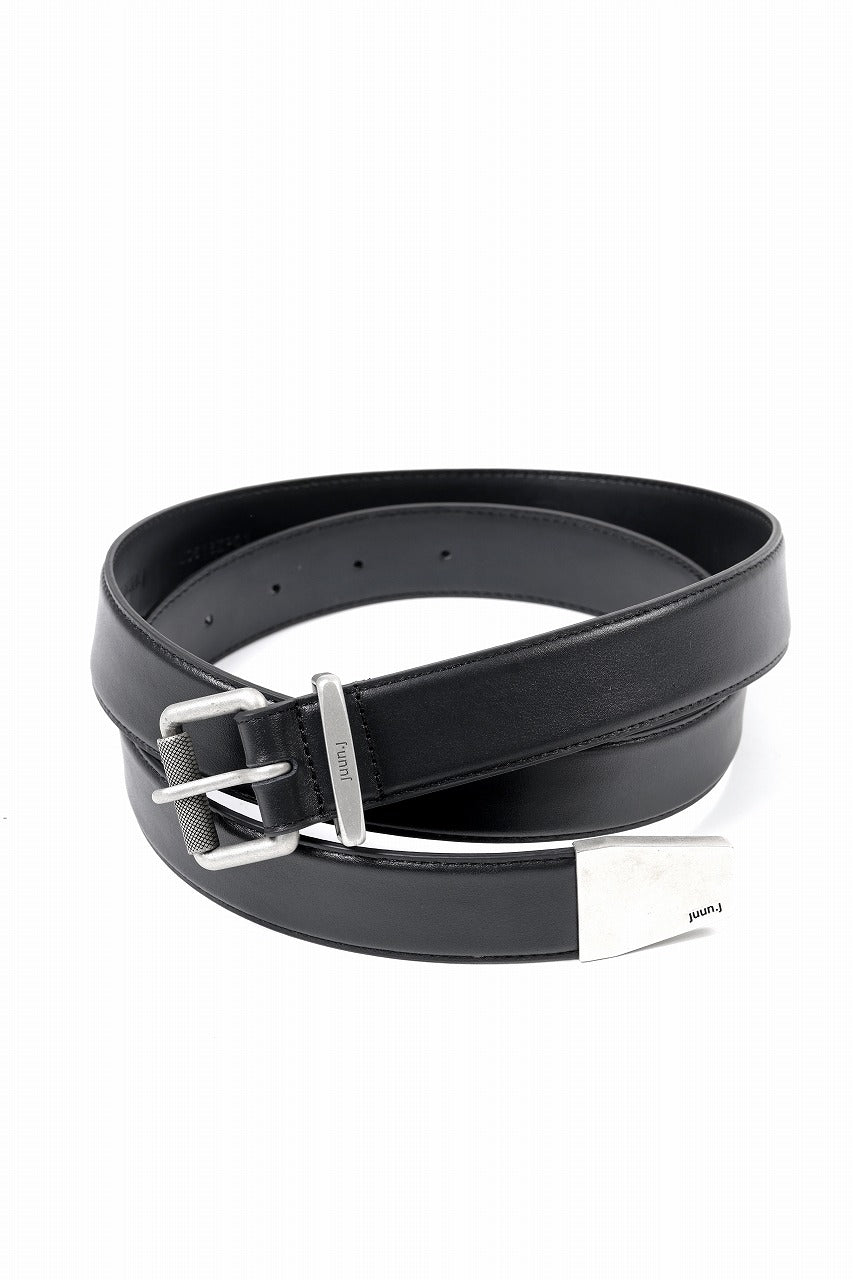 Juun.J Aging Leather Belt (BLACK)