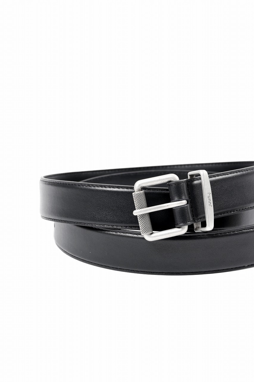 画像をギャラリービューアに読み込む, Juun.J Aging Leather Belt (BLACK)